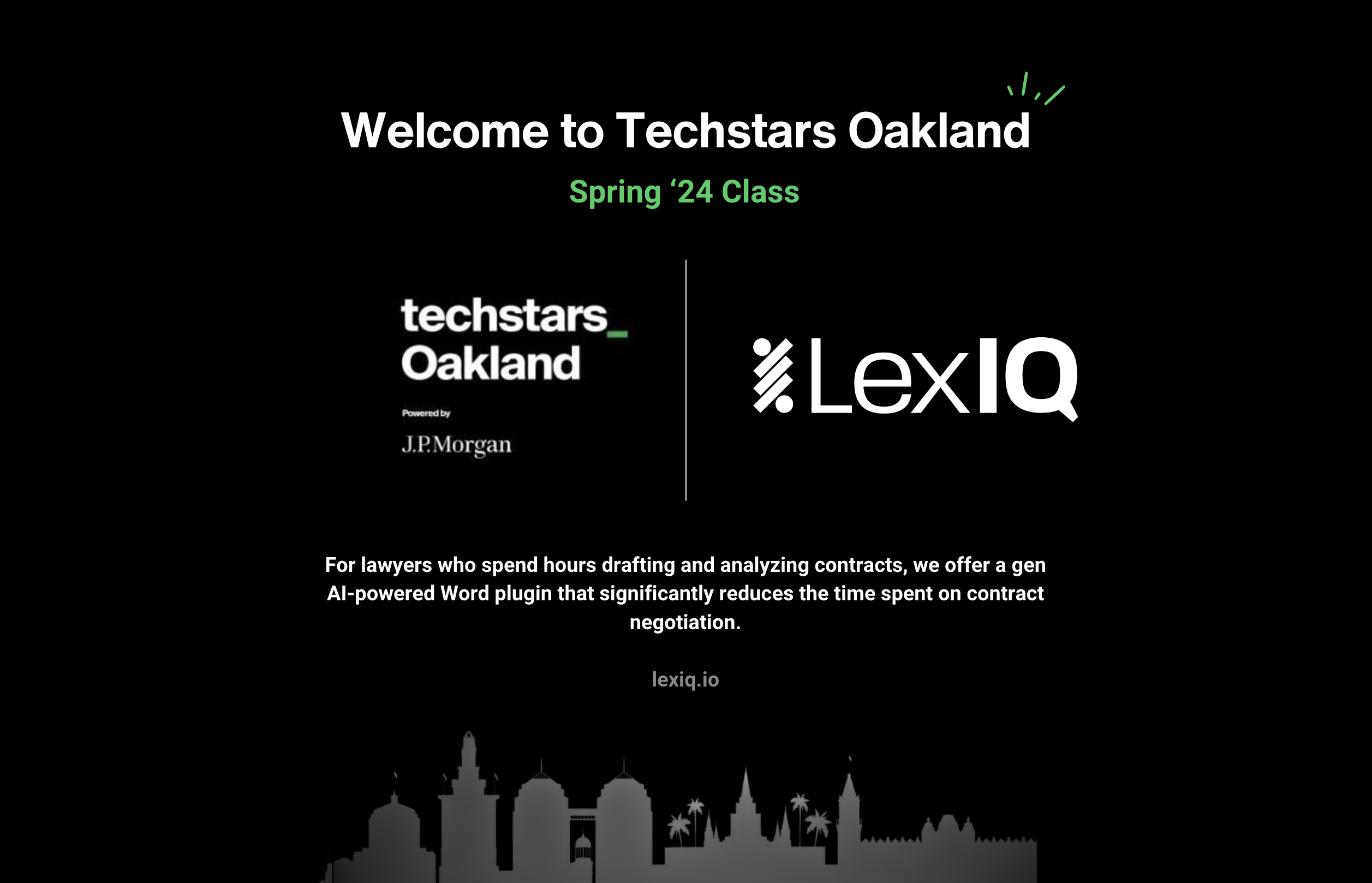 LexIQ joins Techstars ’24