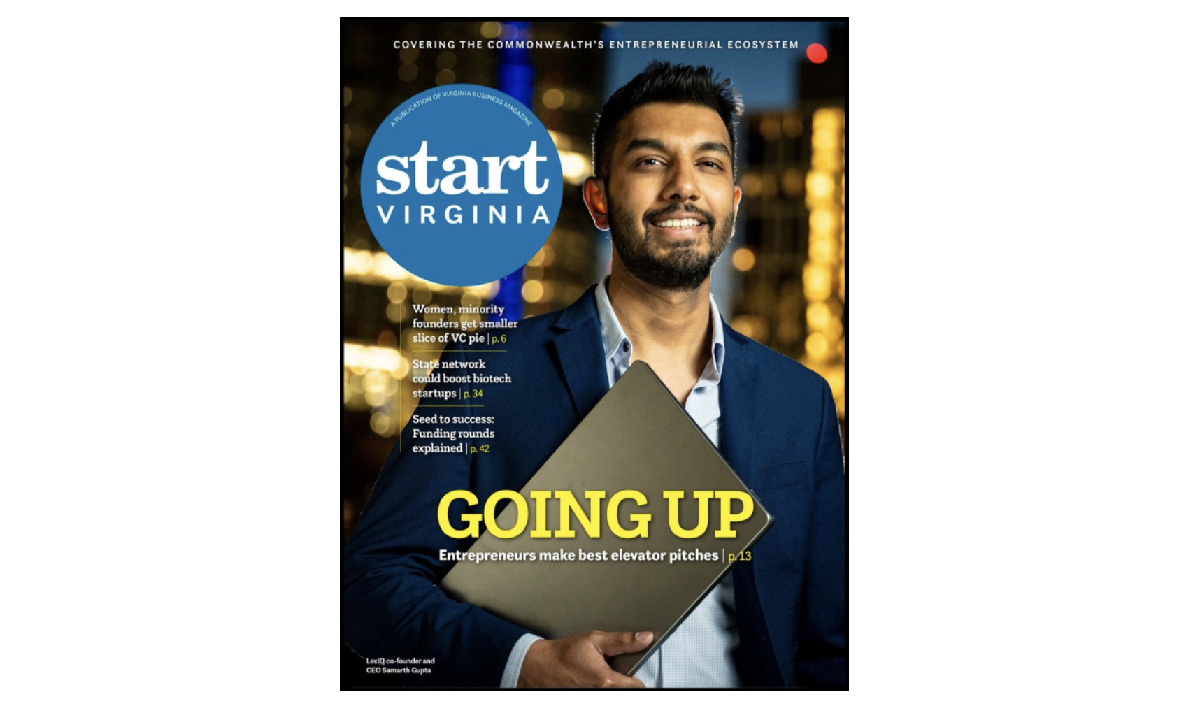 LexIQ Featured in Virginia Business Magazine’s StartVirginia 2024 Issue